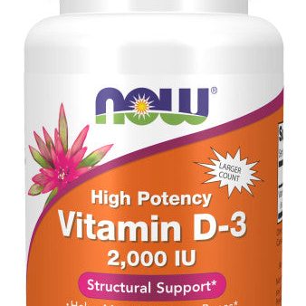 Now Vitamin D-3 2,000IU Softgels 240ct *TPR* Cheap