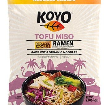 Koyo Ramen w Organic Noodles Tofu Miso Reduced Sodium 2.1oz *Save Every Day* Fashion