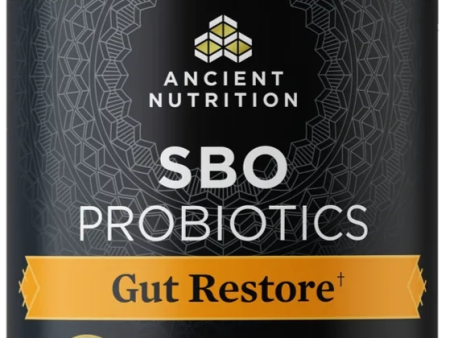 Ancient Nutrition SBO Probiotics Gut Restore 60ct **Free Shipping** Online Hot Sale