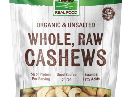 Now Cashews Whole Raw Organic 10oz Hot on Sale