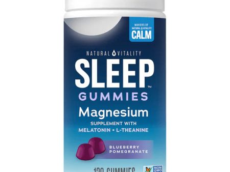 Natural Vitality Sleep Magnesium Gummies 120ct Supply