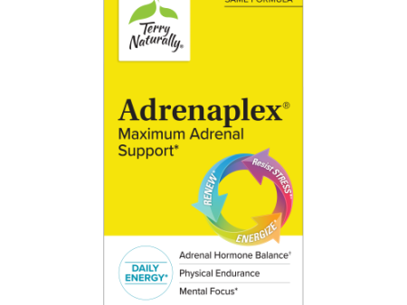 Terry Naturally Adrenaplex 60ct **Free Shipping** Online Sale