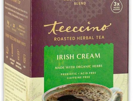 Teeccino Roasted Herbal Tea Irish Cream 10ct Hot on Sale