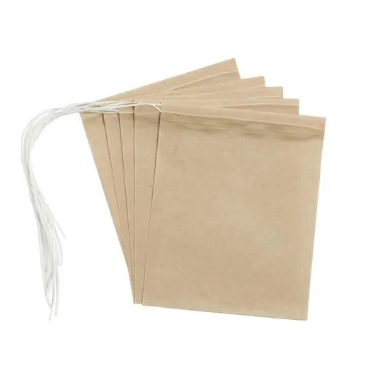 HIC Unbleached Tea Bags 1 cup size 100ct Supply