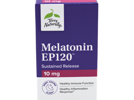 Terry Naturally Melatonin EP120 10mg Sustained Release 60ct **Free Shipping** For Discount