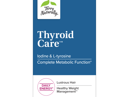 Terry Naturally Thyroid Care 60ct **Free Shipping** Online now