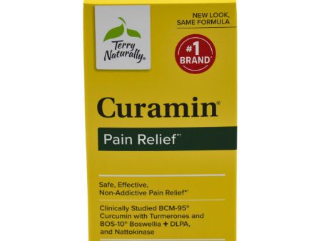 Terry Naturally Curamin® Pain Relief Capsules 60ct **Free Shipping** Online Hot Sale