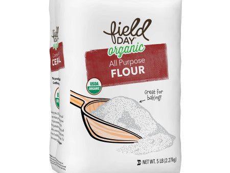 Field Day Unbleached All-Purpose White Flour Organic 5lb For Sale