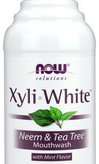 Now Solutions Xyliwhite™ Mouthwash Neem & Tea Tree 16oz Online