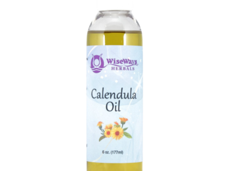 WiseWays Herbals Calendula Oil 6oz Online Hot Sale