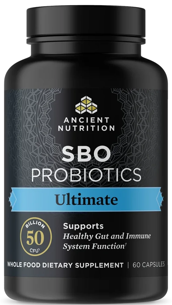 Ancient Nutrition SBO Probiotics Ultimate 60ct **Free Shipping** Online Hot Sale