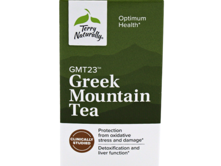 Terry Naturally GMT23™ Greek Mountain Tea 30ct **Free Shipping** Online Sale