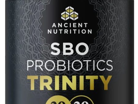 Ancient Nutrition SBO Probiotics Trinity 60ct **Free Shipping** Cheap