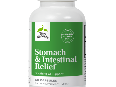 Terry Naturally Stomach & Intestinal Relief* 60ct **Free Shipping** Supply