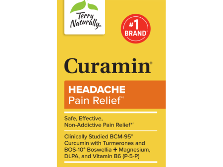 Terry Naturally Curamin® Headache† 21ct **Free Shipping** Supply