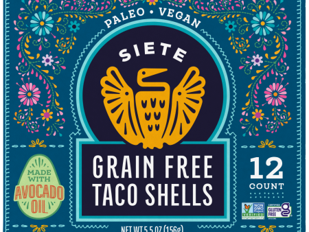 Siete Grain Free Taco Shells 5.5oz *TPR* on Sale