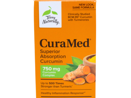 Terry Naturally CuraMed 750mg 60ct **Free Shipping** For Discount