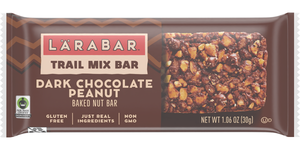 Larabar Trail Mix Bar Dark Chocolate Peanut Bar 1.06oz Fashion