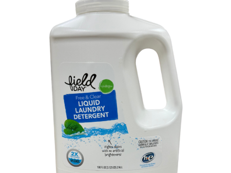 Field Day Liquid Laundry Detergent Free & Clear 100oz Online