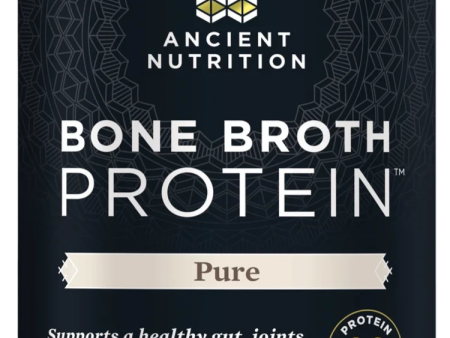 Ancient Nutrition Bone Broth Protein Pure 15.7oz Fashion