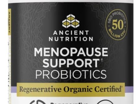 Ancient Nutrition Regenerative Organic Certified® Menopause Support* Probiotics 60ct *Discontinued* Supply