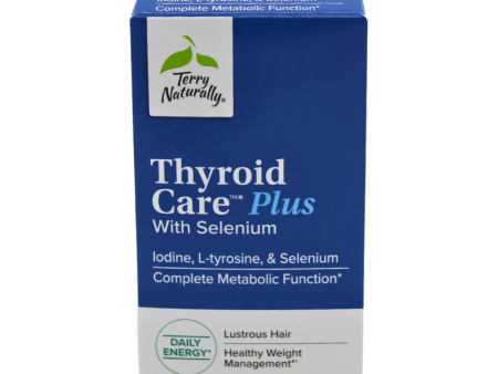 Terry Naturally Thyroid Care Plus 60ct **Free Shipping** Discount