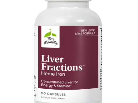 Terry Naturally Liver Fractions™ Heme Iron 90ct Supply