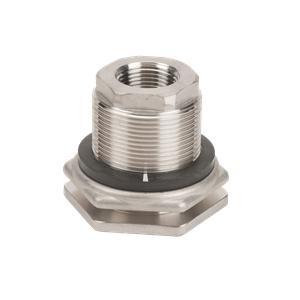 Banjo TF100SS - 1  Stainless Steel Bulkhead Tank Fitting with 2 1 4  Hole Size & 300 PSI Cheap