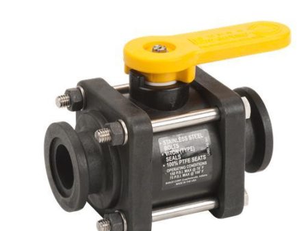 Banjo MV300CF - 3  Full Port Flange Ball Valve with 200 Max PSI, 3  Pipe Size & 3  Opening Thru Ball Online Sale