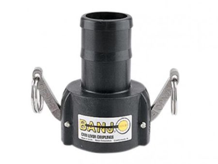 Banjo 100C - 1  Female Coupler x 1  Hose Shank with 300 Max PSI Hot on Sale