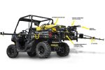 50 Gal Electronically Controlled UTV Skid Sprayer - 4 HP Honda Engine w  Ace Centrifugal Pump For Cheap