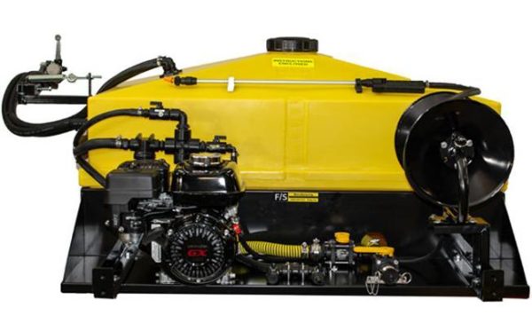 50 Gal Manually Controlled UTV Skid Sprayer - 4 HP Honda Engine w  Ace Centrifugal Pump Sale