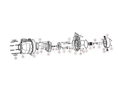 Banjo 13055 - Adapter Shaft for 11 HP Honda and Briggs & Stratton Engines Discount