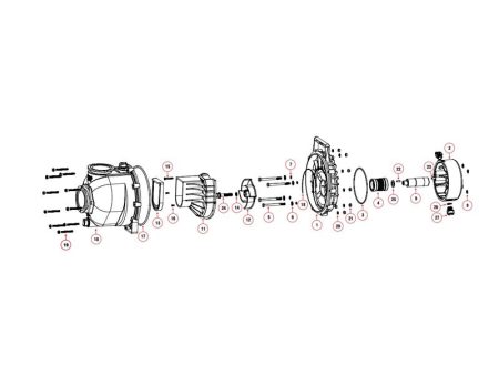 Banjo 13766 - 3 8  24 x 2 1 4  HFS Bolt for 11 HP Honda and Briggs & Stratton Engines Fashion