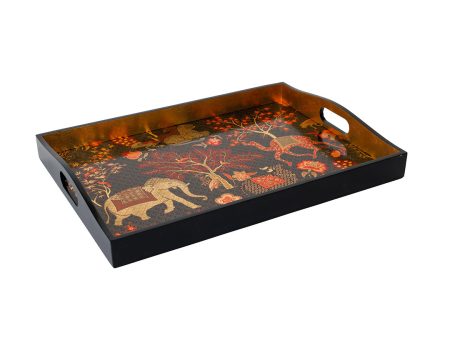 Le Jardin de Mysore Lacquer Tray Discount