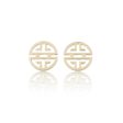 Gold Shou Stud Earrings Online Hot Sale