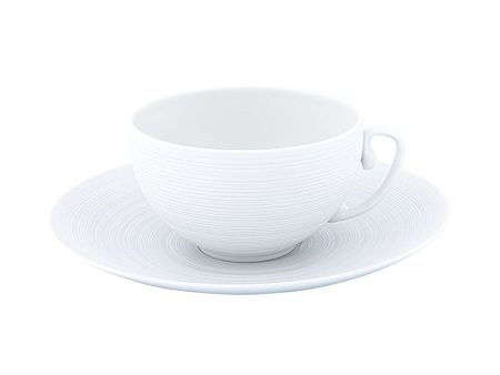 Hemisphere White Teacup Fashion