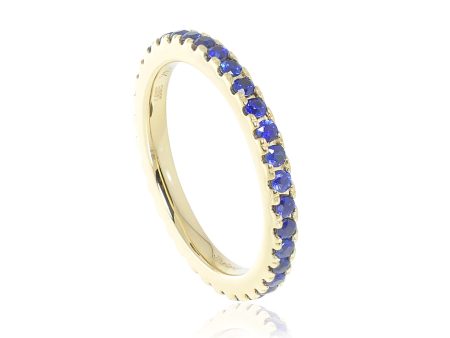 Blue Sapphire Eternity Ring Discount