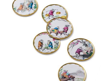 Secret Village Of Mice Coaster Set Fashion