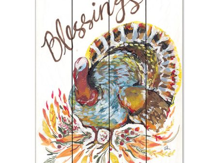 JM534PAL - Blessings Turkey - 12x16 For Sale